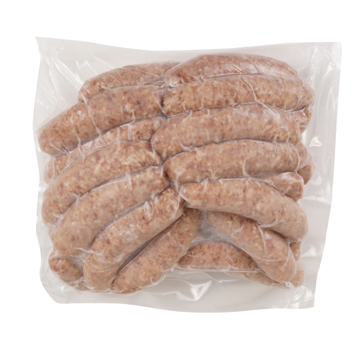 Fully Cooked Natural Casing 51 Bratwurst 2/5 Lb
