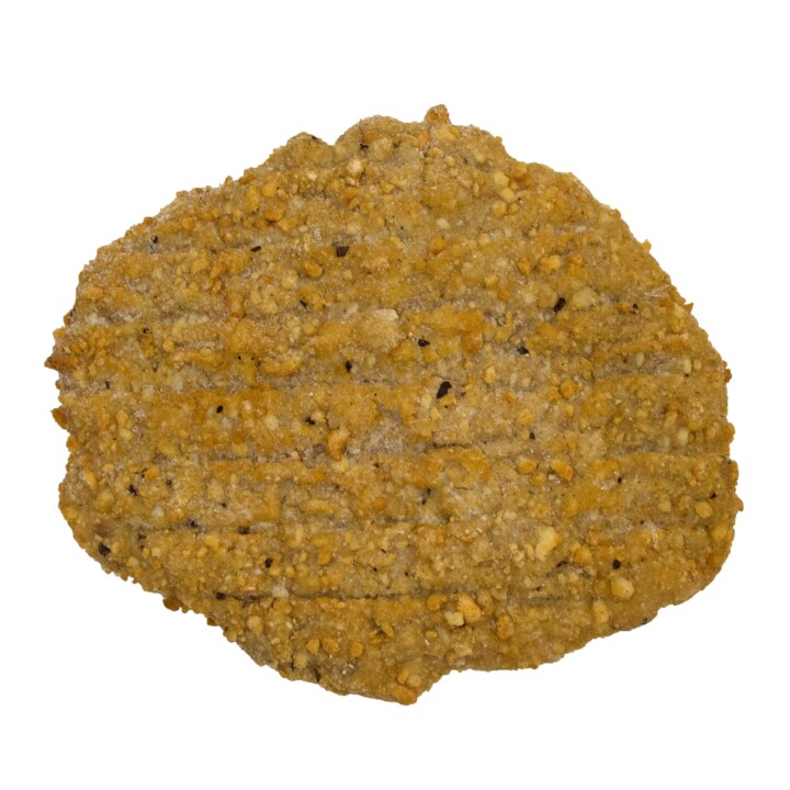 Fully Cooked Whole Grain Country Fried Beef Patties With Soy 80/3 Oz Bulk