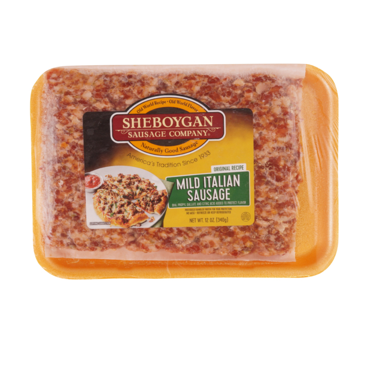 Ground Mild Italian Sausage 12/12 Oz