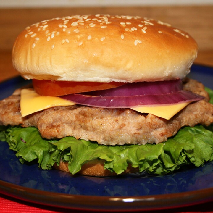 Fully Cooked Veal & Beef Patties 69/3.5 Oz