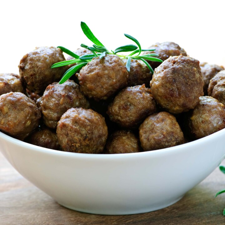 Fully Cooked Original Style Beef Meatballs 2/5 Lb