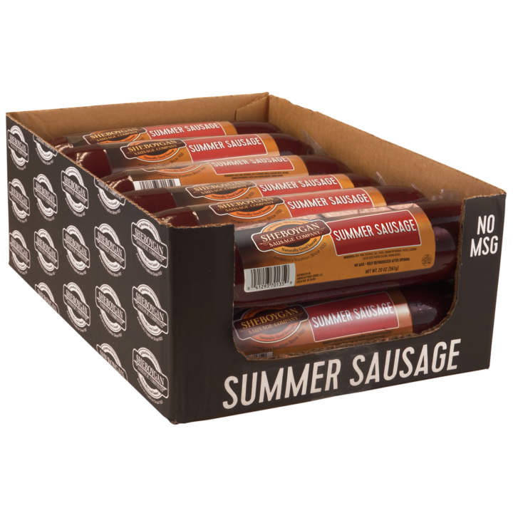 Shelf Stable Summer Sausage Display 12/20 Oz