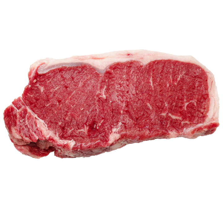 Halal No Roll Fresh Boneless Beef Strip Loin 0x1 ¼”