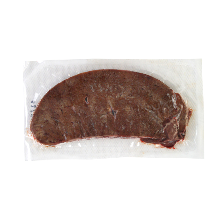 Sliced Calf Liver 4/stack 1 Lb