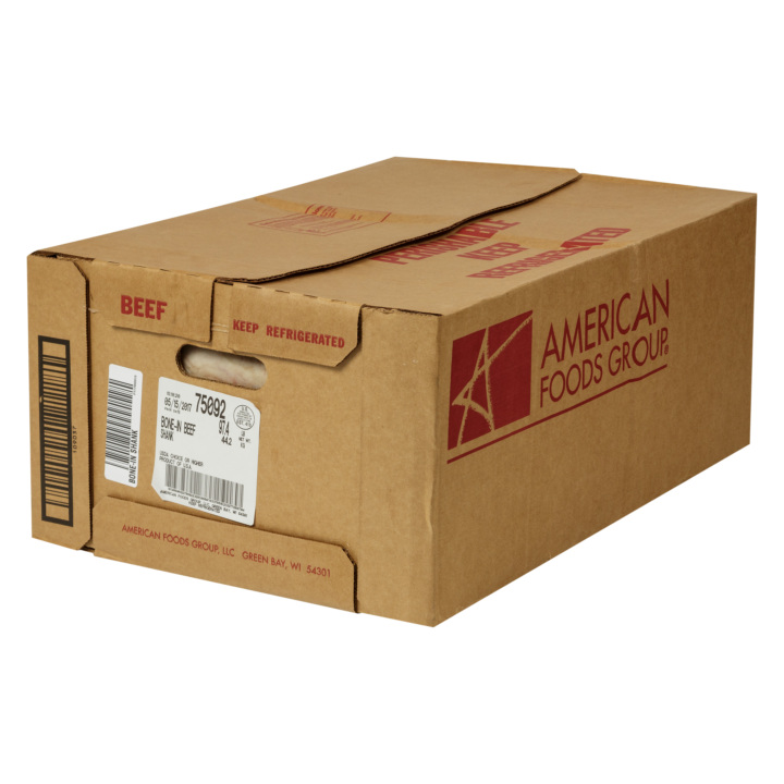 American Foods Group Choice Fresh Bonein Beef Shank