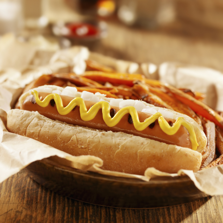 Fully Cooked 41 Skinless Pork And Beef Hot Dogs 4/2.5 Lb
