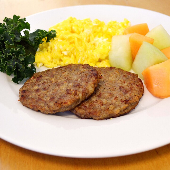 Fully Cooked Pork Breakfast Sausage Patties 120/2 Oz