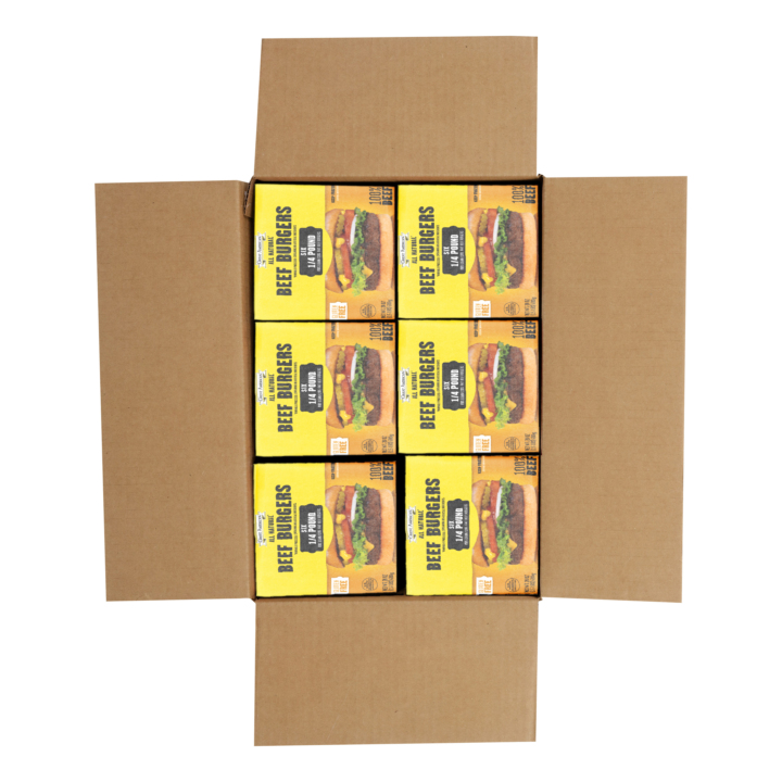All Natural 80/20 Beef Burgers 12/1.5 Lb